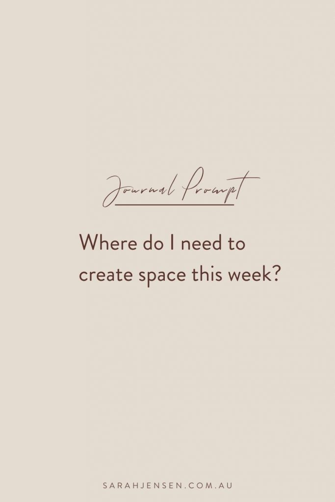 5 Journaling Prompts To Intentionally Create Your Week – Sarah Jensen